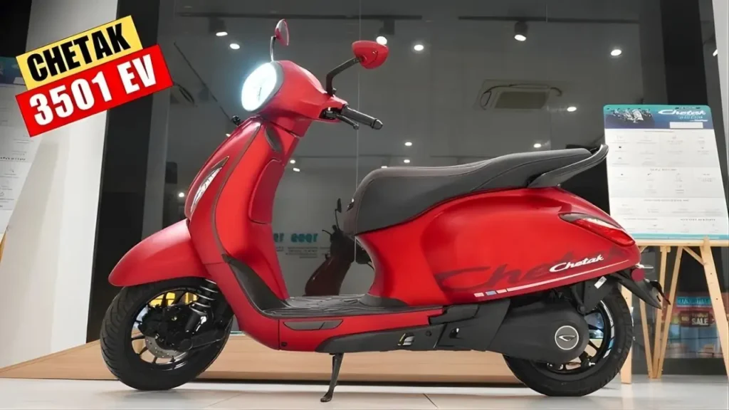Bajaj Chetak 2026 Unveiled: 170 km Range at ₹25,550